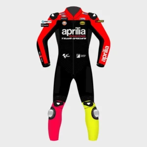 Aleix Espargaro Aprilia Motorcycle Suit 2022