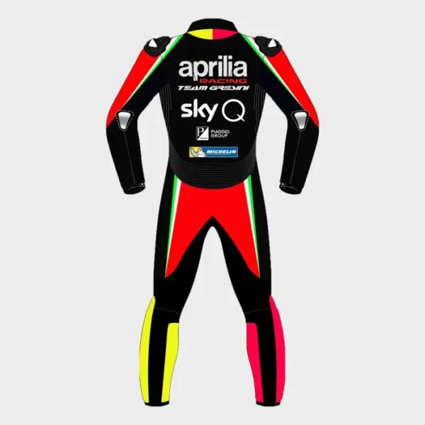 Aleix Espargaro Aprilia Motorcycle Suit 2022 - Image 2