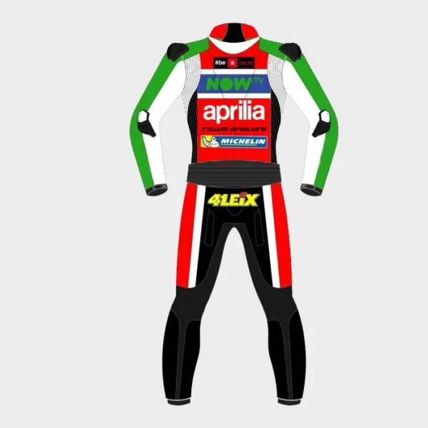 Aleix Espargaro Motorcycle Aprilia Racing Suit 2017 - Image 2