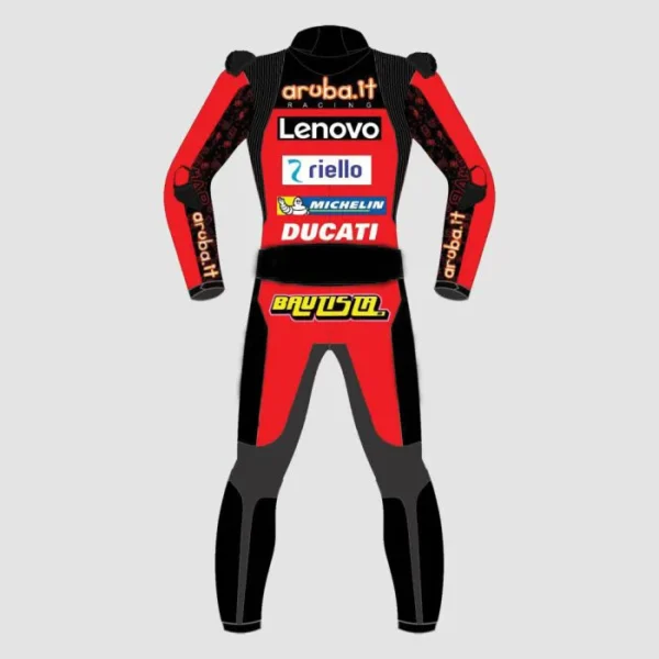 Alvaro Bautista Ducati WSBK Sports Bike Suit 2022 - Image 2