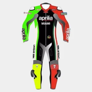 Aprilia Miami Motorcycle Leather Suit 2018