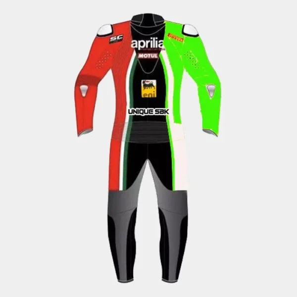 Aprilia Miami Motorcycle Leather Suit 2018 - Image 2