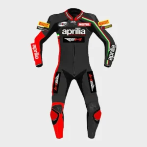 New Aprilia Moto Italia Leather Suit 2017