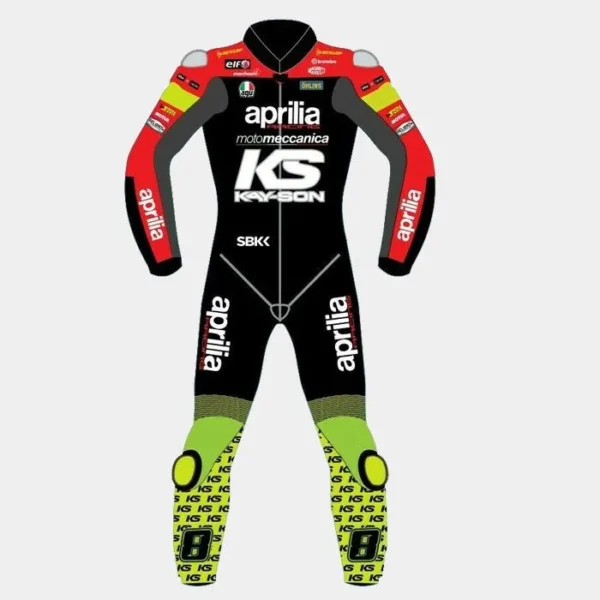 Accessible Aprilia Racing Motorbike Leather Suit 2019