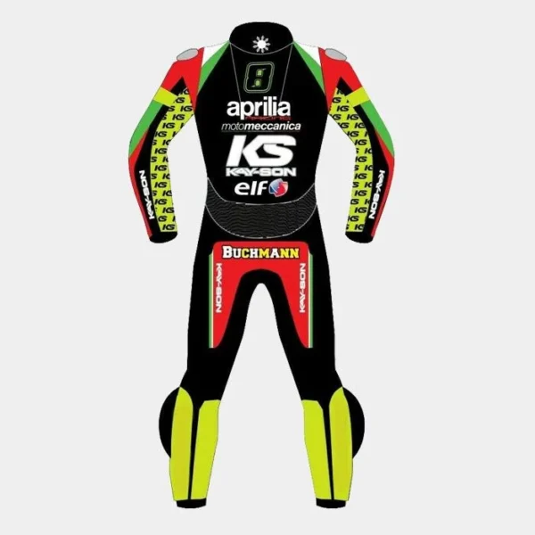 Accessible Aprilia Racing Motorbike Leather Suit 2019 - Image 2