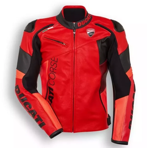 Ducati Motorcycle Leather Jacket 2024