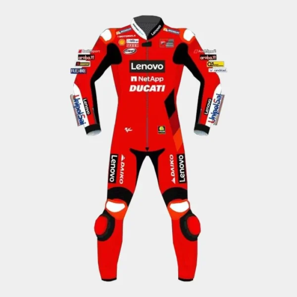 Francesco Bagnaia Leather Bike Suit Ducati MotoGP 2021