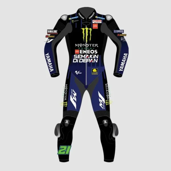 Franco Morbidelli Yamaha Motorcycle Leather Suit MotoGP 2022