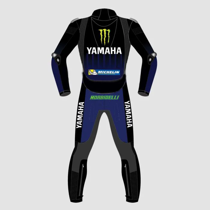 Franco Morbidelli Yamaha Motorcycle Leather Suit MotoGP 2022 - Image 2