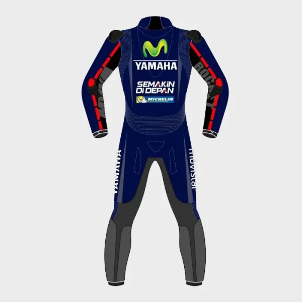 Maverick Vinales Movistar Yamaha Motorcycle Suit 2017 - Image 2