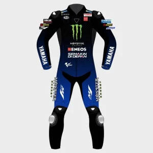 Maverick Vinales Yamaha Motorcycle Suit 2019