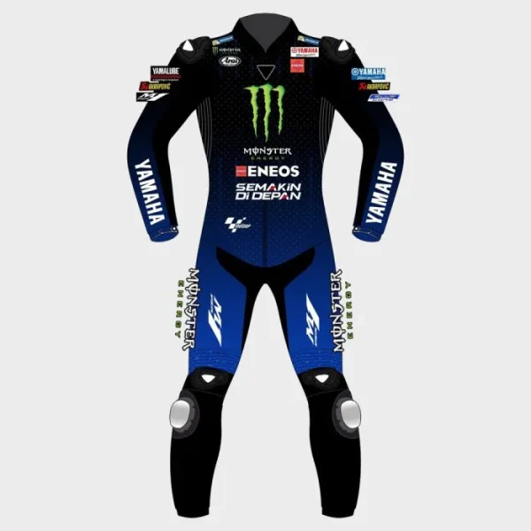 Maverick Vinales Yamaha Motorcycle Suit 2019