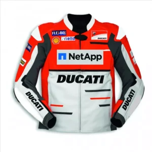 Ducati Racing Motorcycle Leather Jacket 2024