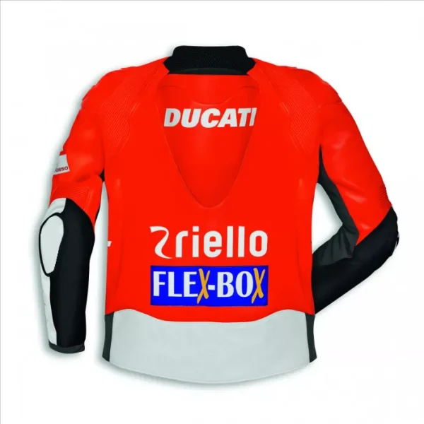 Ducati Racing Motorcycle Leather Jacket 2024 - Image 2