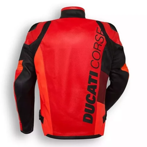 Ducati Motorcycle Leather Jacket 2024 - Image 2