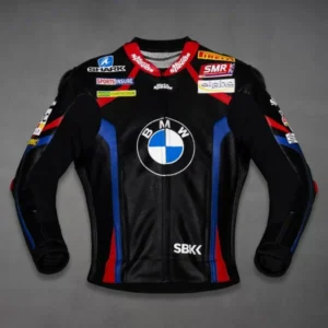 Tom Sykes BMW Black Leather Jacket WSBK 2019