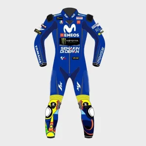 Valentino Rossi Movistar Yamaha Motorcycle Race Suit 2018