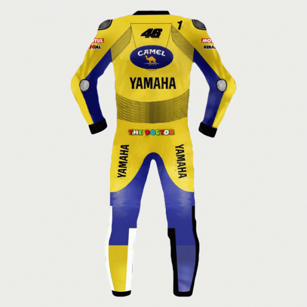 Valentino Rossi Yamaha Camel Leather Suit 2006 - Image 2