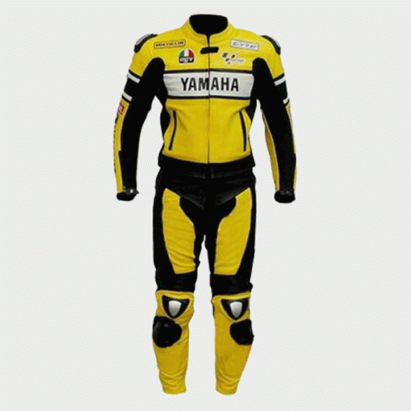 Yamaha Yellow Motorcycle Leather Suit 2020